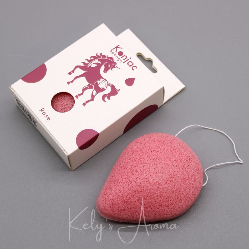 Esponja Konjac Rosa – Antienvejecimiento