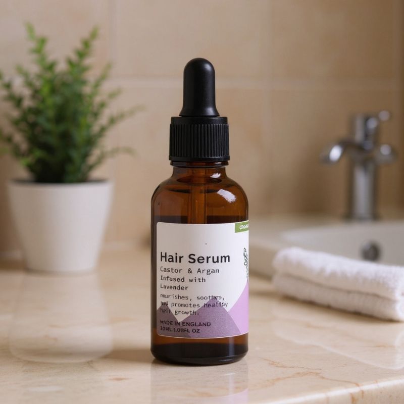 Sérum Capillaire Bio à la Lavande – Apaisant & Fortifiant