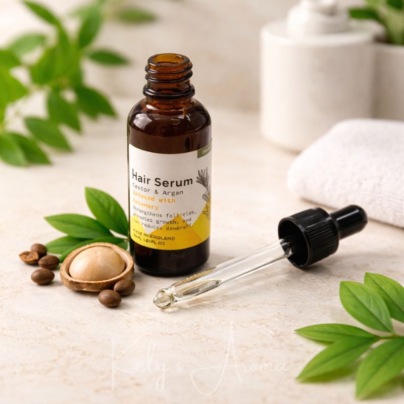 Sérum Capillaire Bio au Romarin – Pousse & Anti-Chute