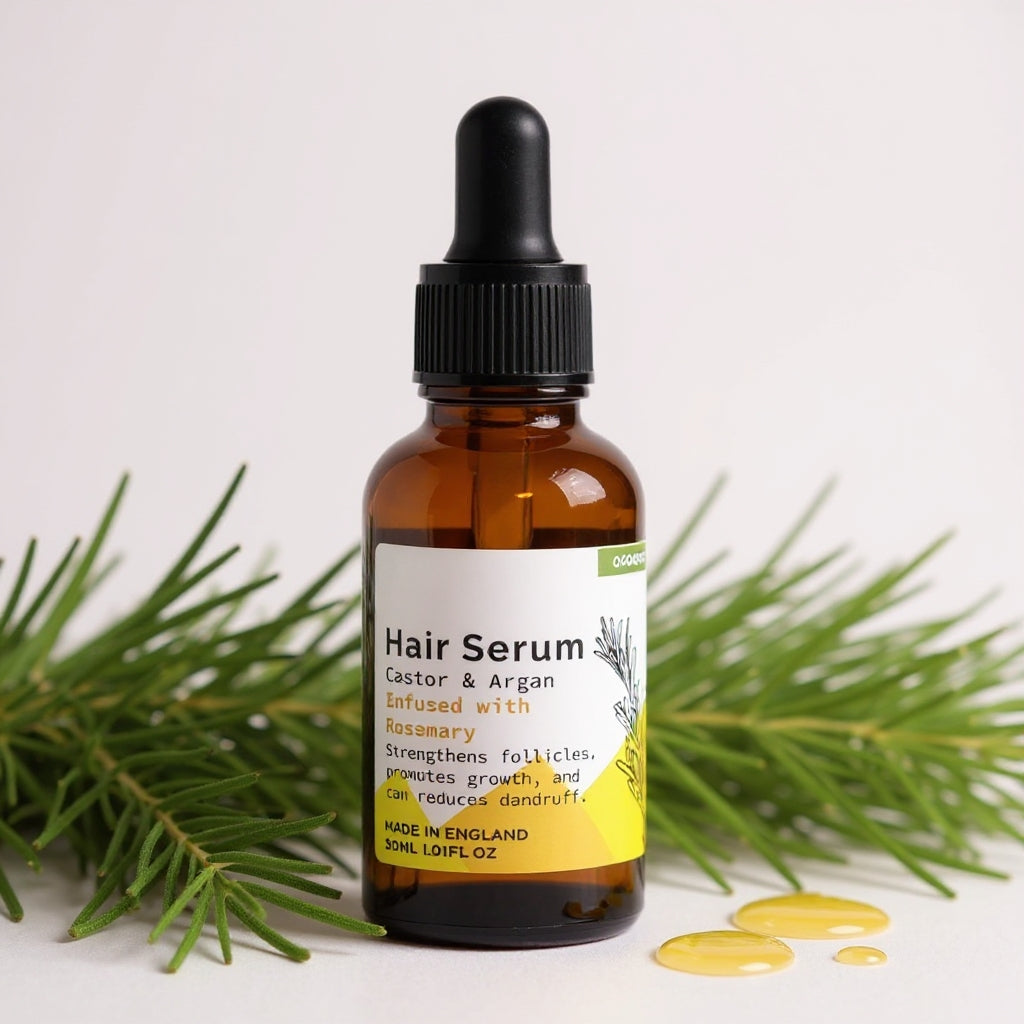 Sérum Capillaire Bio au Romarin – Pousse & Anti-Chute