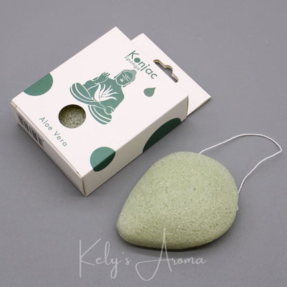 Esponja Konjac Aloe Vera – Curativa 