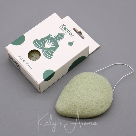 Éponge Konjac Aloe Vera – Cicatrisante