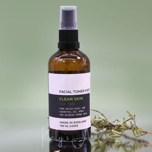 Brume Tonifiante Visage – Hamamélis & Arbre à Thé