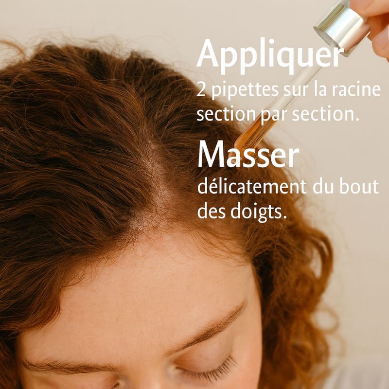 Pack de 3 Sérums Capillaires – Romarin, Menthe & Lavande