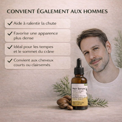 Sérum Capillaire Bio au Romarin – Pousse & Anti-Chute