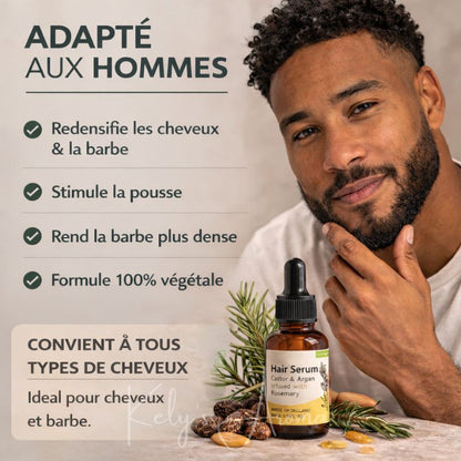 Sérum Capillaire Bio au Romarin – Pousse & Anti-Chute