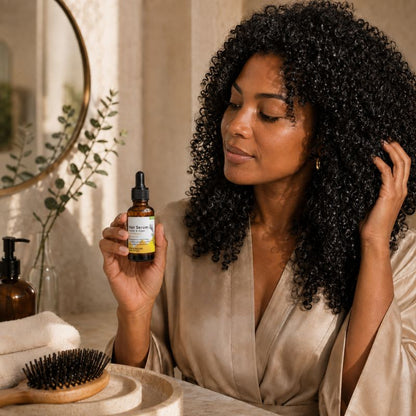Sérum Capillaire Bio au Romarin – Soin Nourrissant & Fortifiant