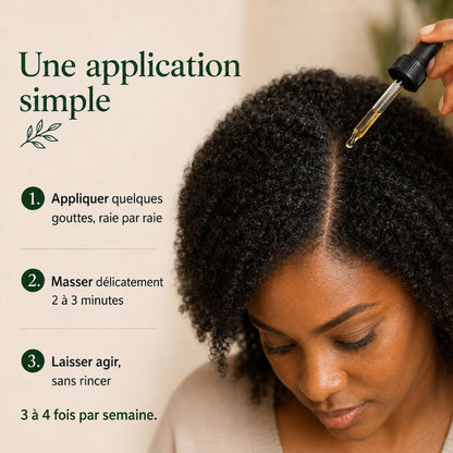 Sérum Capillaire Bio au Romarin – Soin Nourrissant & Fortifiant